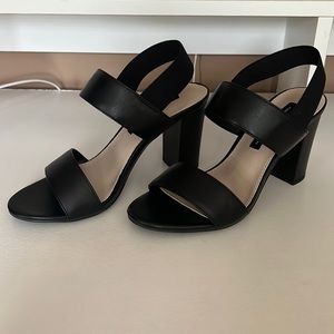 French Connection Black Heels